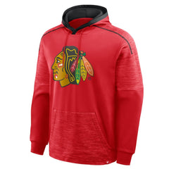 NHL Chicago Blackhawks Fanatics Goaltender Defender Pullover Hoodie - Red