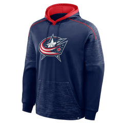 NHL Columbus Blue Jackets Fanatics Goaltender Defender Pullover Hoodie - Navy