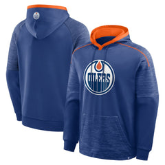 NHL Edmonton Oilers Fanatics Goaltender Defender Pullover Hoodie - Royal
