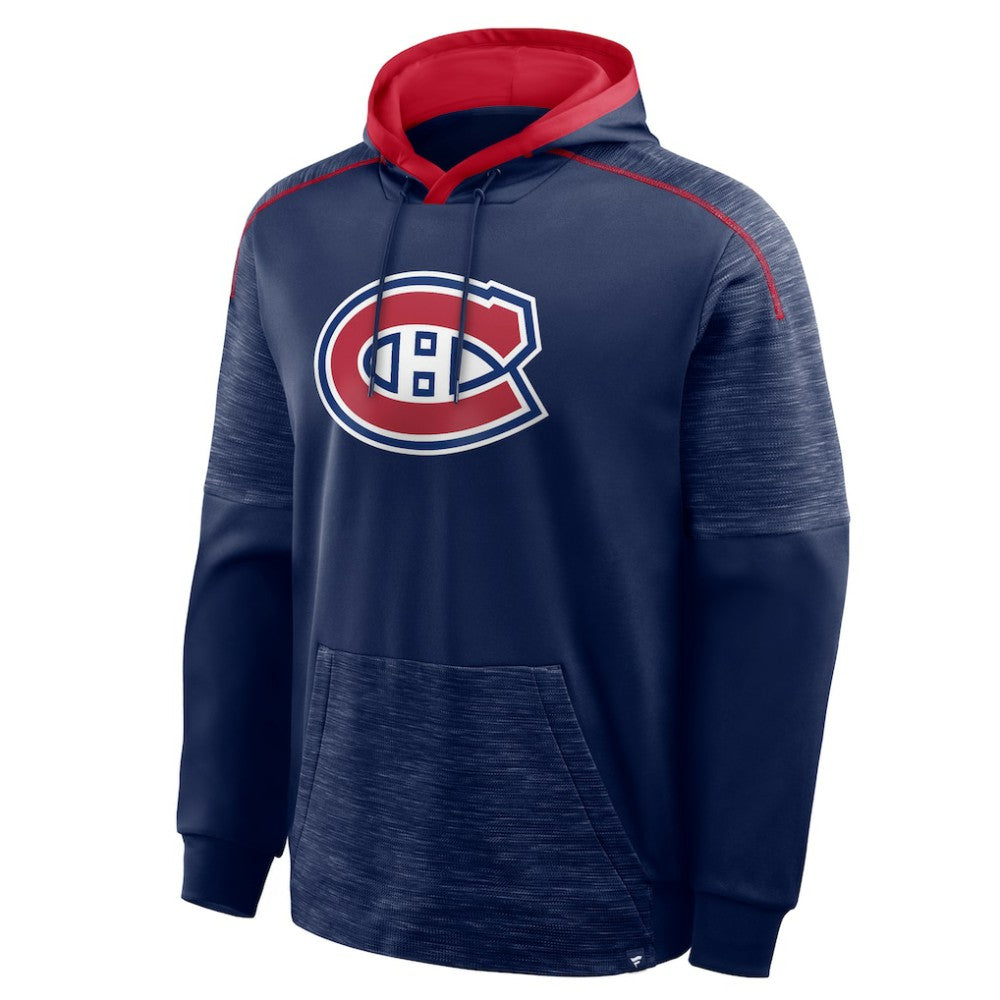 NHL Montreal Canadiens Fanatics Goaltender Defender Pullover Hoodie - Navy