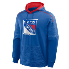 NHL New York Rangers Fanatics Goaltender Defender Pullover Hoodie - Blue