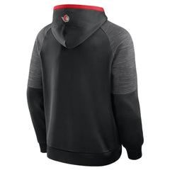 NHL Ottawa Senators Fanatics Goaltender Defender Pullover Hoodie - Black