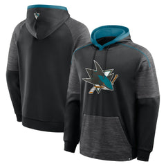 NHL San Jose Sharks Fanatics Goaltender Defender Pullover Hoodie - Black