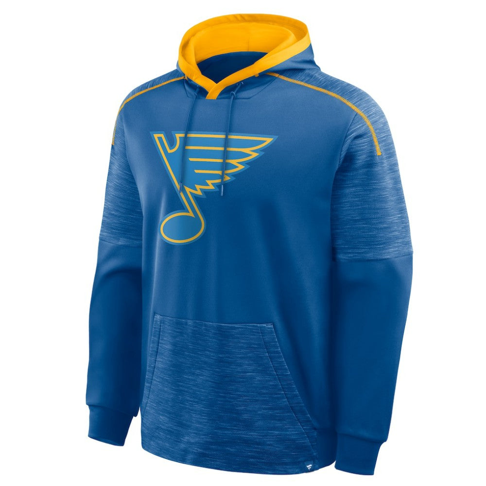 NHL St. Louis Blues Fanatics Goaltender Defender Pullover Hoodie - Blue