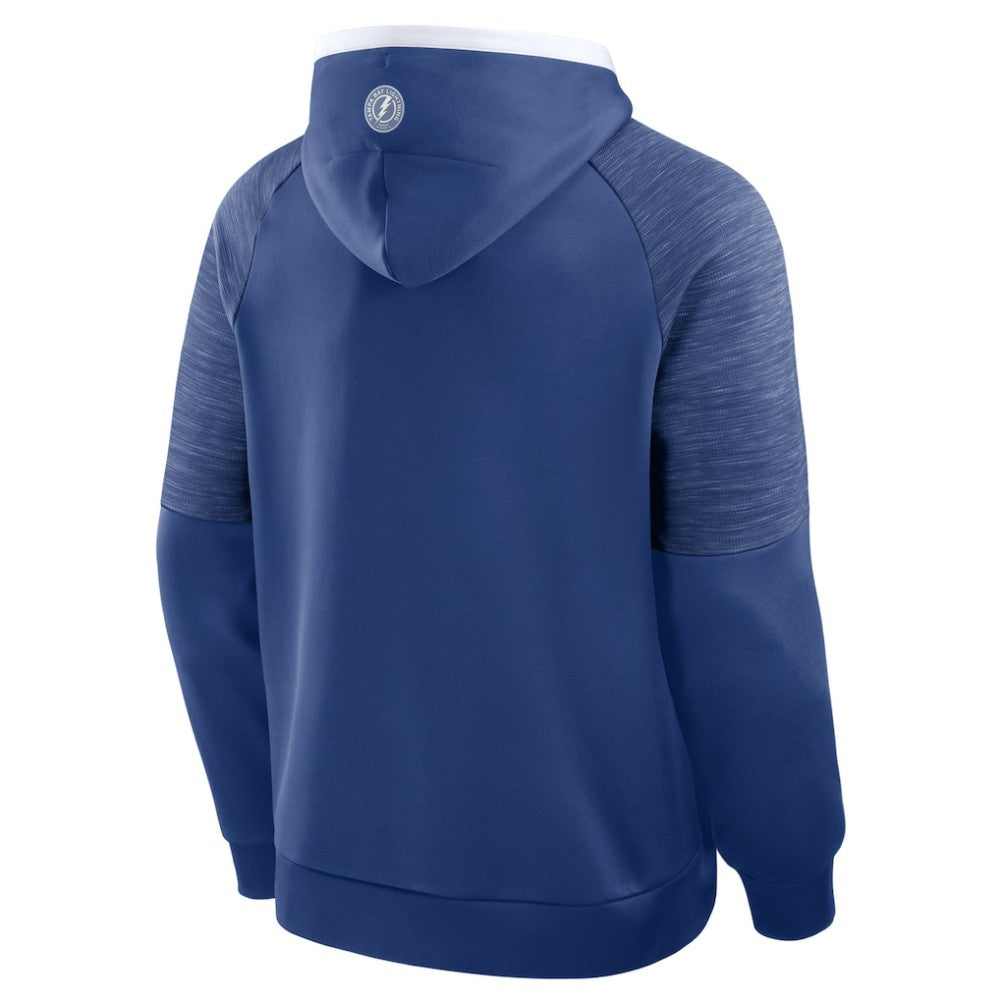 NHL Tampa Bay Lightning Fanatics Goaltender Defender Pullover Hoodie - Blue