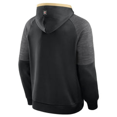 NHL Vegas Golden Knights Fanatics Goaltender Defender Pullover Hoodie - Black