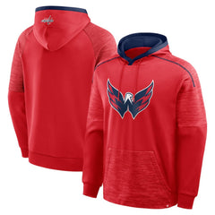 NHL Washington Capitals Fanatics Goaltender Defender Pullover Hoodie - Red