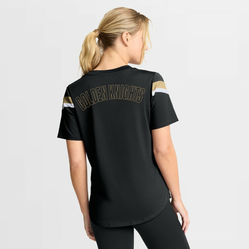 NHL Vegas Golden Knights Fanatics Women's Offside Athena T-Shirt - Black