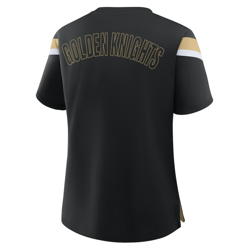NHL Vegas Golden Knights Fanatics Women's Offside Athena T-Shirt - Black
