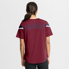 NHL Colorado Avalanche Fanatics Women's Offside Athena T-Shirt - Burgundy