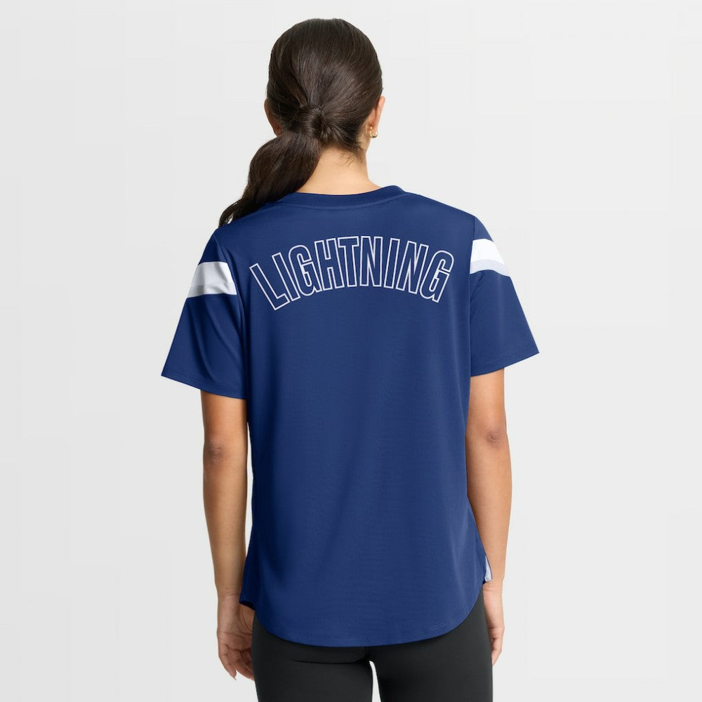NHL Tampa Bay Lightning Fanatics Women's Offside Athena T-Shirt - Blue