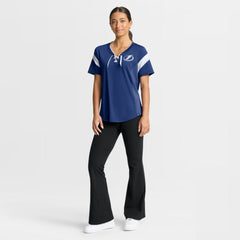 NHL Tampa Bay Lightning Fanatics Women's Offside Athena T-Shirt - Blue