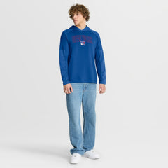 NHL New York Rangers Fanatics Penalty Shot Long Sleeve Hoodie T-Shirt - Blue
