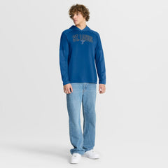 NHL St. Louis Blues Fanatics Penalty Shot Long Sleeve Hoodie T-Shirt - Blue
