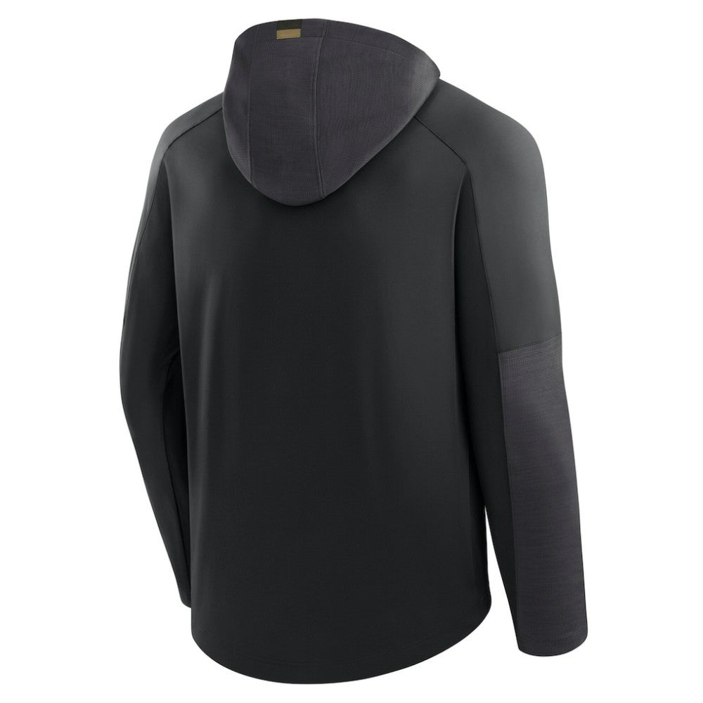 NHL Vegas Golden Knights Fanatics Penalty Shot Long Sleeve Hoodie T-Shirt - Black