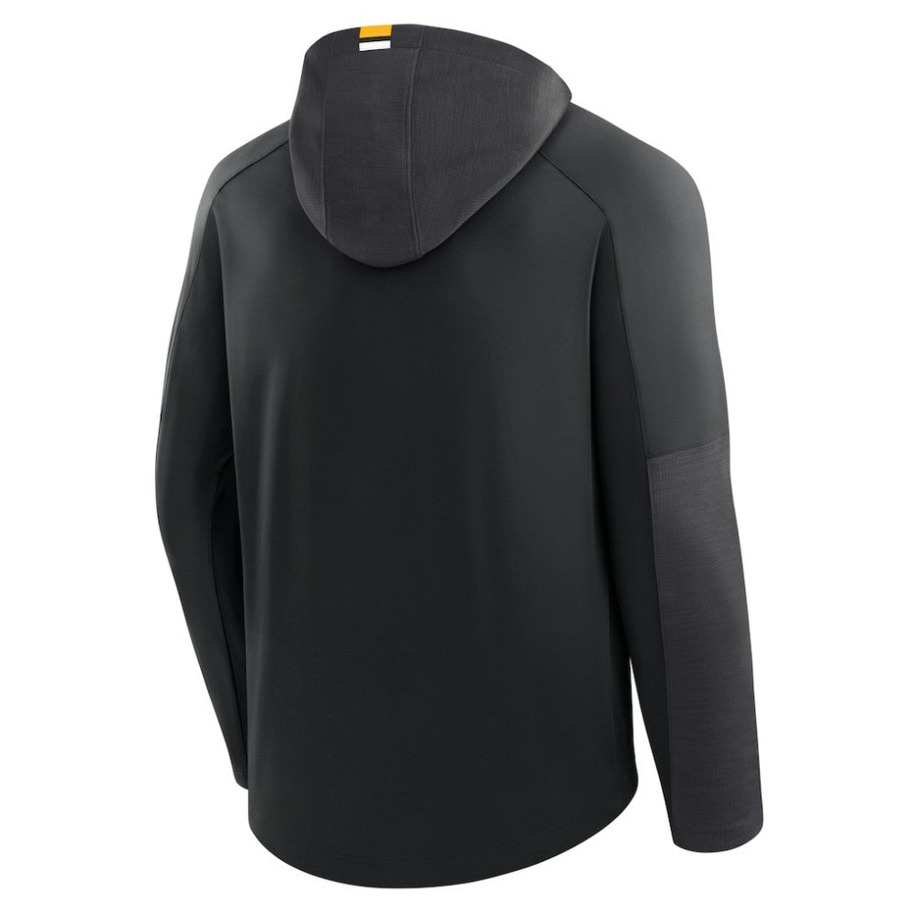 NHL Pittsburgh Penguins Fanatics Penalty Shot Long Sleeve Hoodie T-Shirt - Black