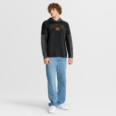 NHL Boston Bruins Fanatics Penalty Shot Long Sleeve Hoodie T-Shirt - Black