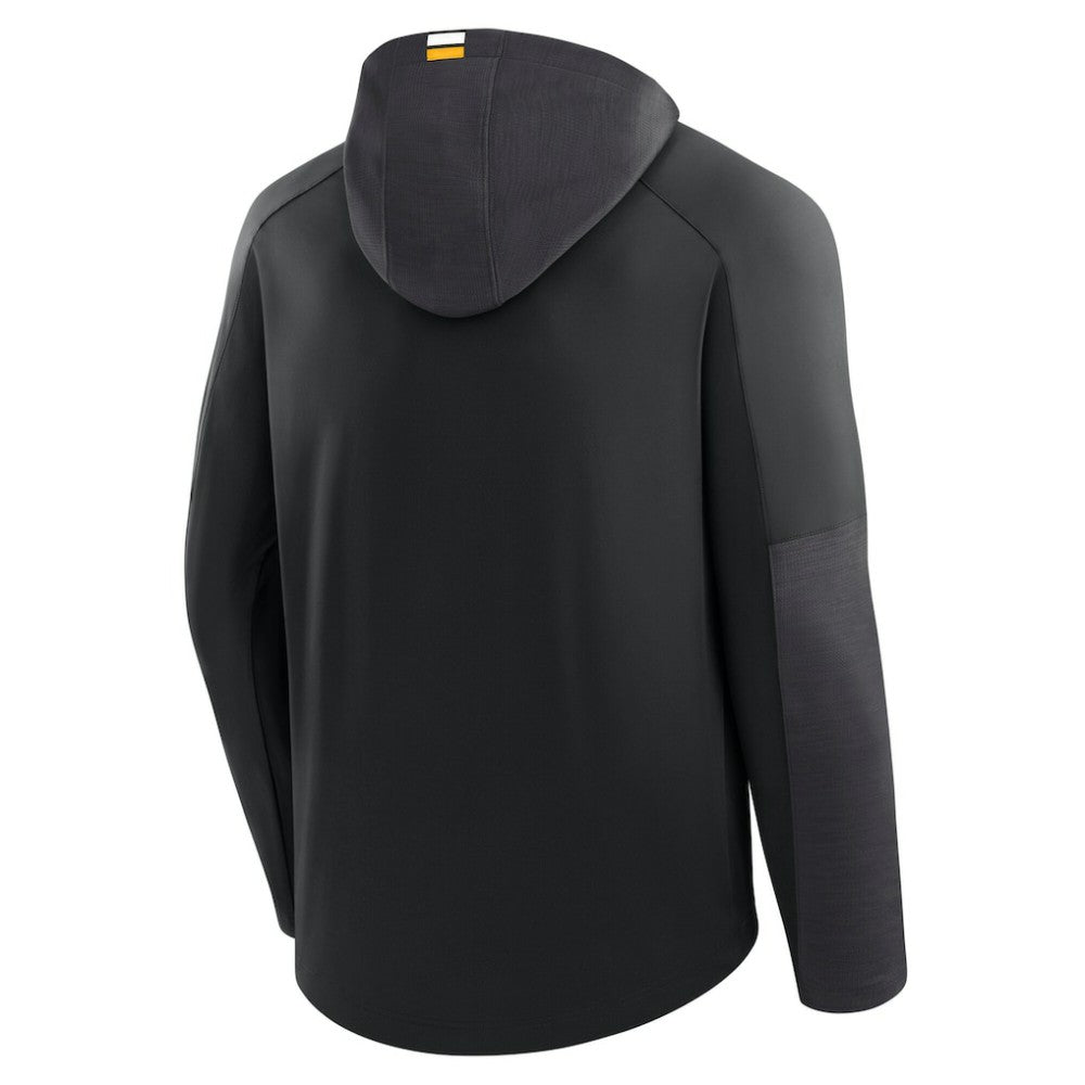 NHL Boston Bruins Fanatics Penalty Shot Long Sleeve Hoodie T-Shirt - Black
