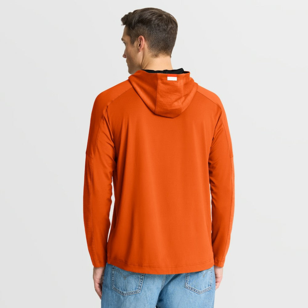 NHL Philadelphia Flyers Fanatics Penalty Shot Long Sleeve Hoodie T-Shirt - Orange