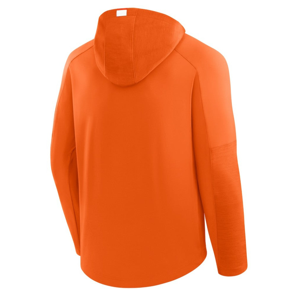 NHL Philadelphia Flyers Fanatics Penalty Shot Long Sleeve Hoodie T-Shirt - Orange
