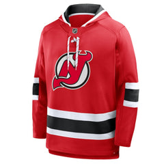 NHL New Jersey Devils Fanatics Prime Time Fleece Hoodie - Red