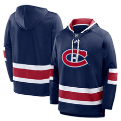NHL Montreal Canadiens Fanatics Prime Time Fleece Hoodie - Navy