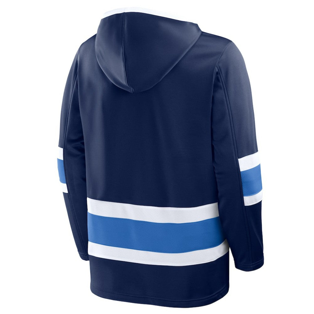 NHL Winnipeg Jets Fanatics Prime Time Fleece Hoodie - Navy