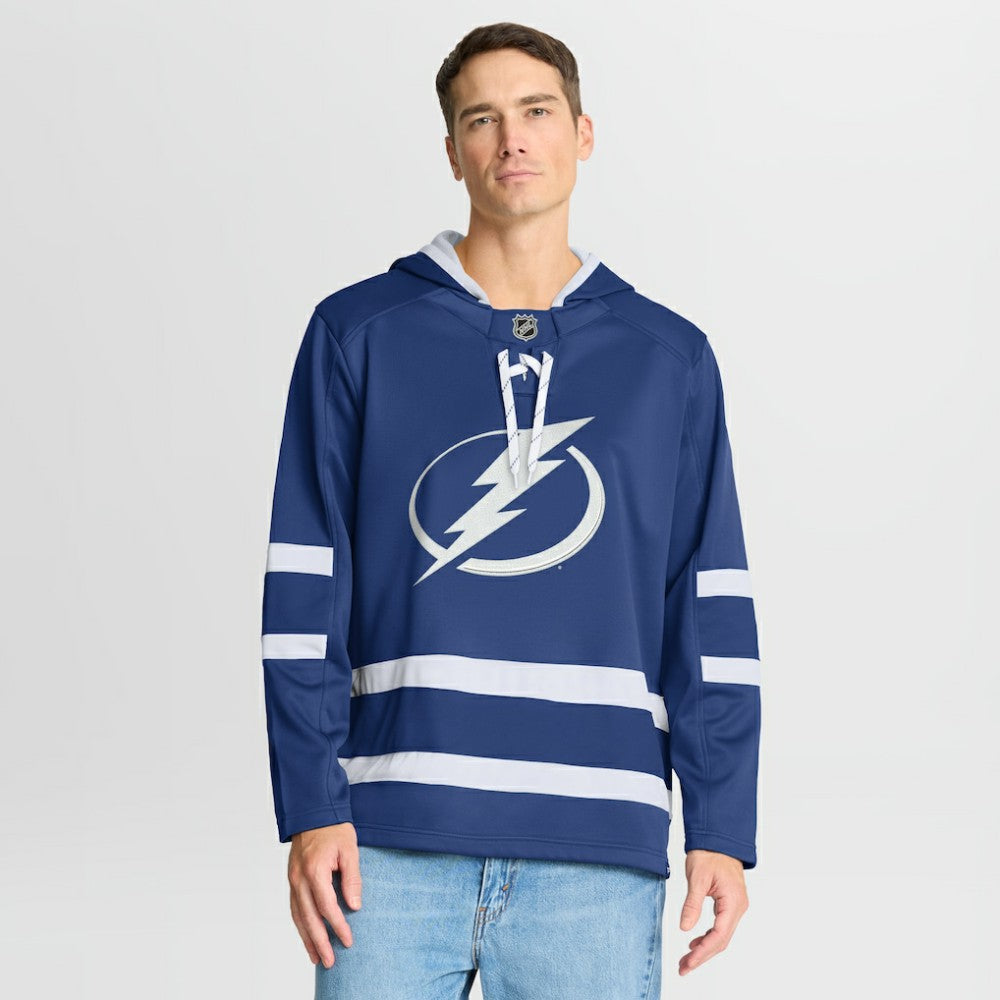 NHL Tampa Bay Lightning Fanatics Prime Time Fleece Hoodie - Blue