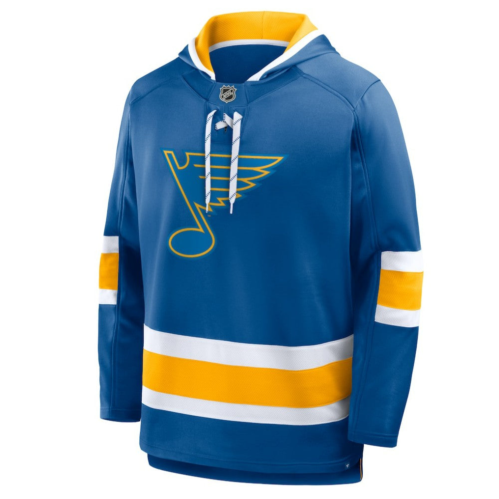NHL St. Louis Blues Fanatics Prime Time Fleece Hoodie - Blue