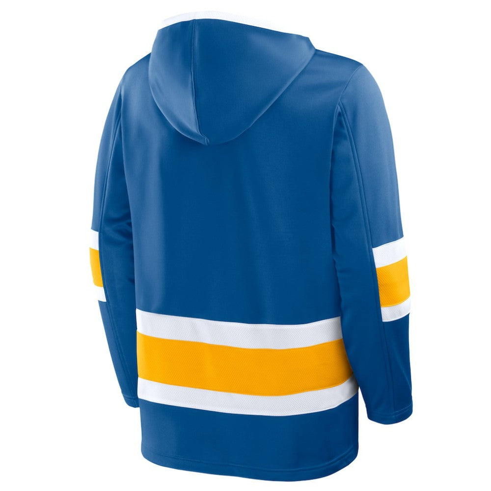 NHL St. Louis Blues Fanatics Prime Time Fleece Hoodie - Blue