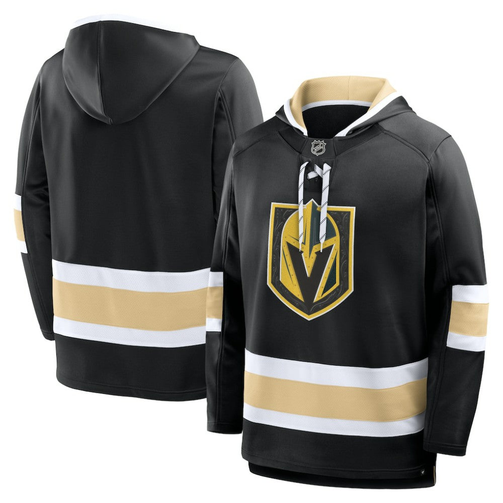 NHL Vegas Golden Knights Fanatics Prime Time Fleece Hoodie - Black