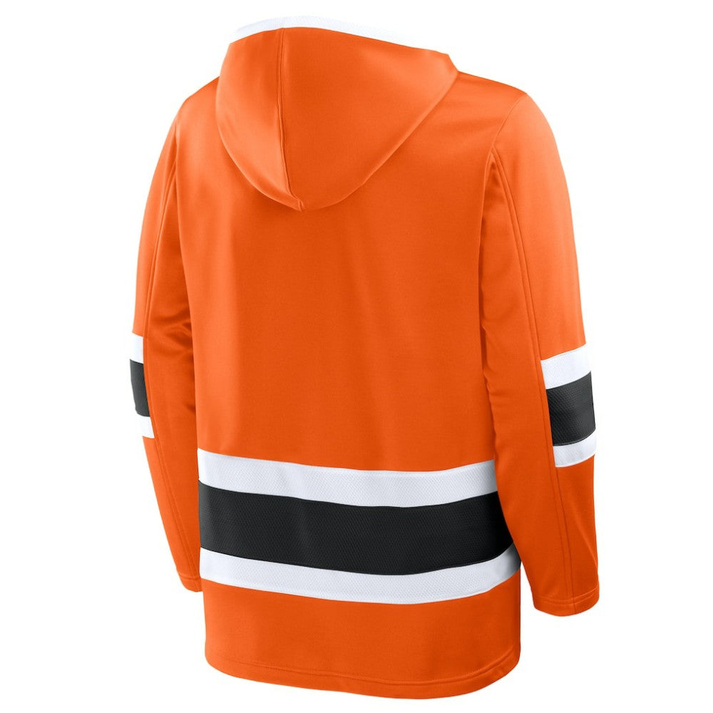 NHL Philadelphia Flyers Fanatics Prime Time Fleece Hoodie - Orange