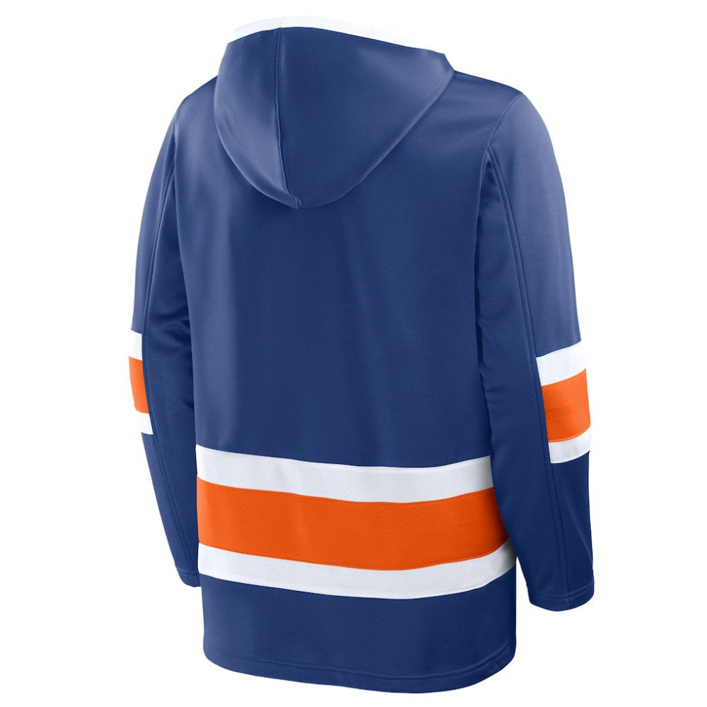 NHL Edmonton Oilers Fanatics Prime Time Fleece Hoodie - Royal