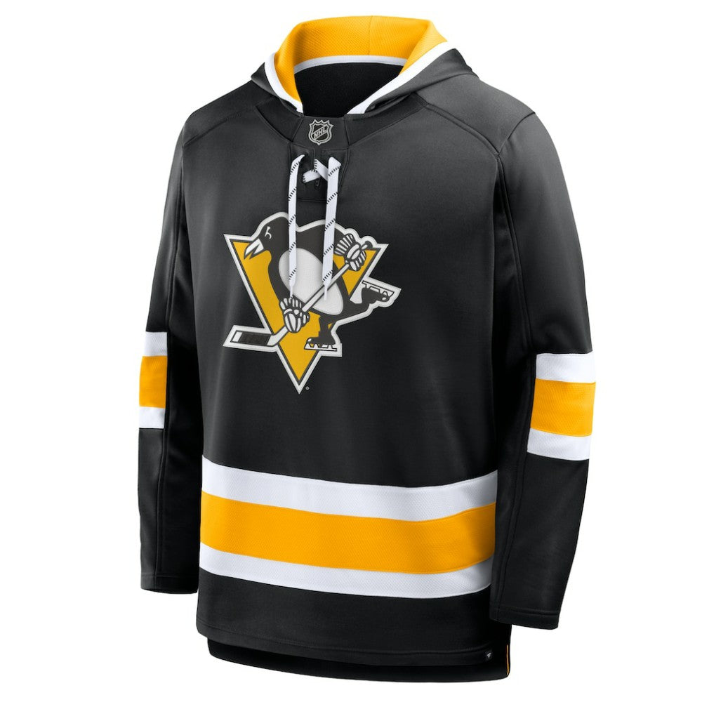 NHL Pittsburgh Penguins Fanatics Prime Time Fleece Hoodie - Black