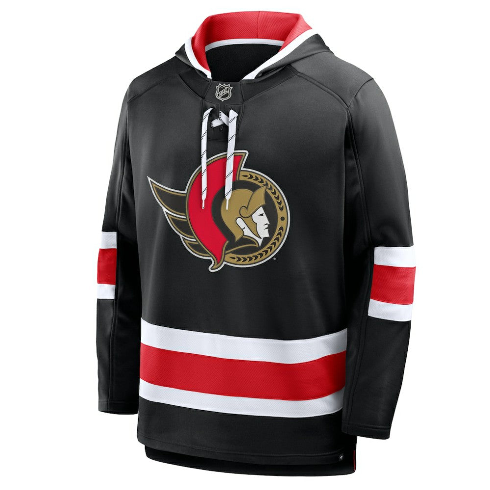NHL Ottawa Senators Fanatics Prime Time Fleece Hoodie - Black