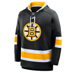 NHL Boston Bruins Fanatics Prime Time Fleece Hoodie - Black