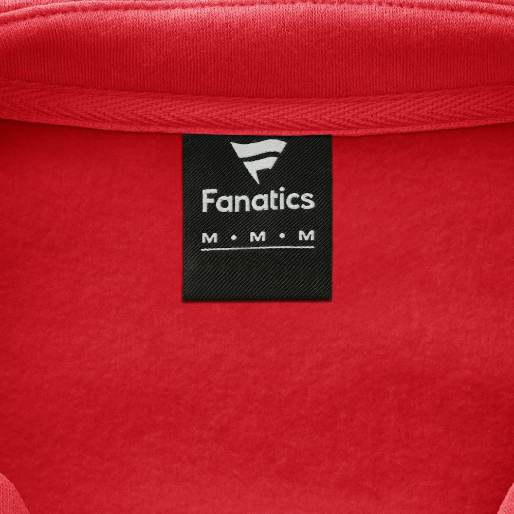 NHL Chicago Blackhawks Fanatics Women's Icing Long Sleeve Lace Up Sweatshirt - Athletic Red
