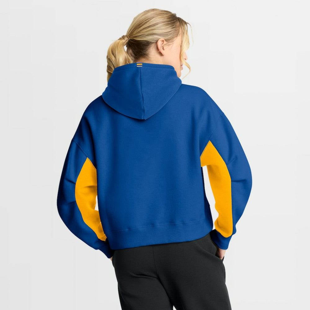 NHL Buffalo Sabres Fanatics Women's Back Check Boxy Hoodie - Royal