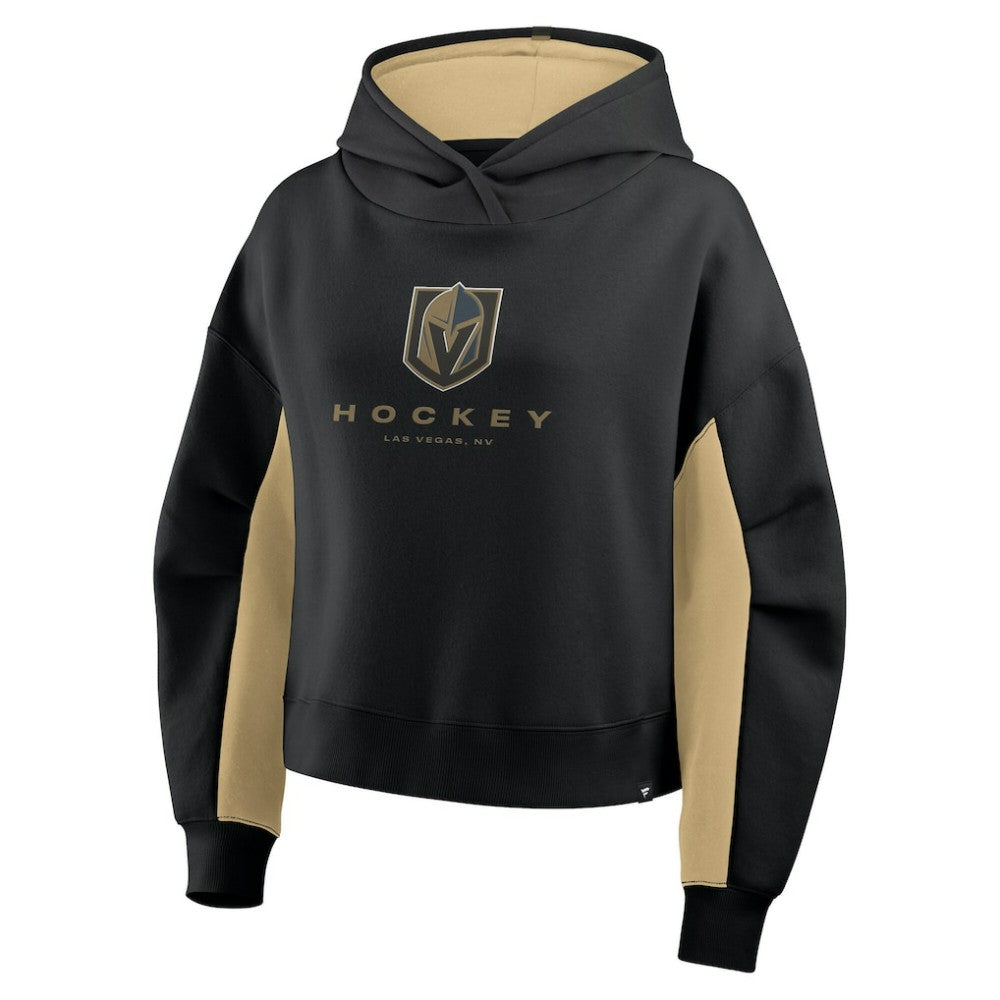 NHL Vegas Golden Knights Fanatics Women's Back Check Boxy Hoodie - Black
