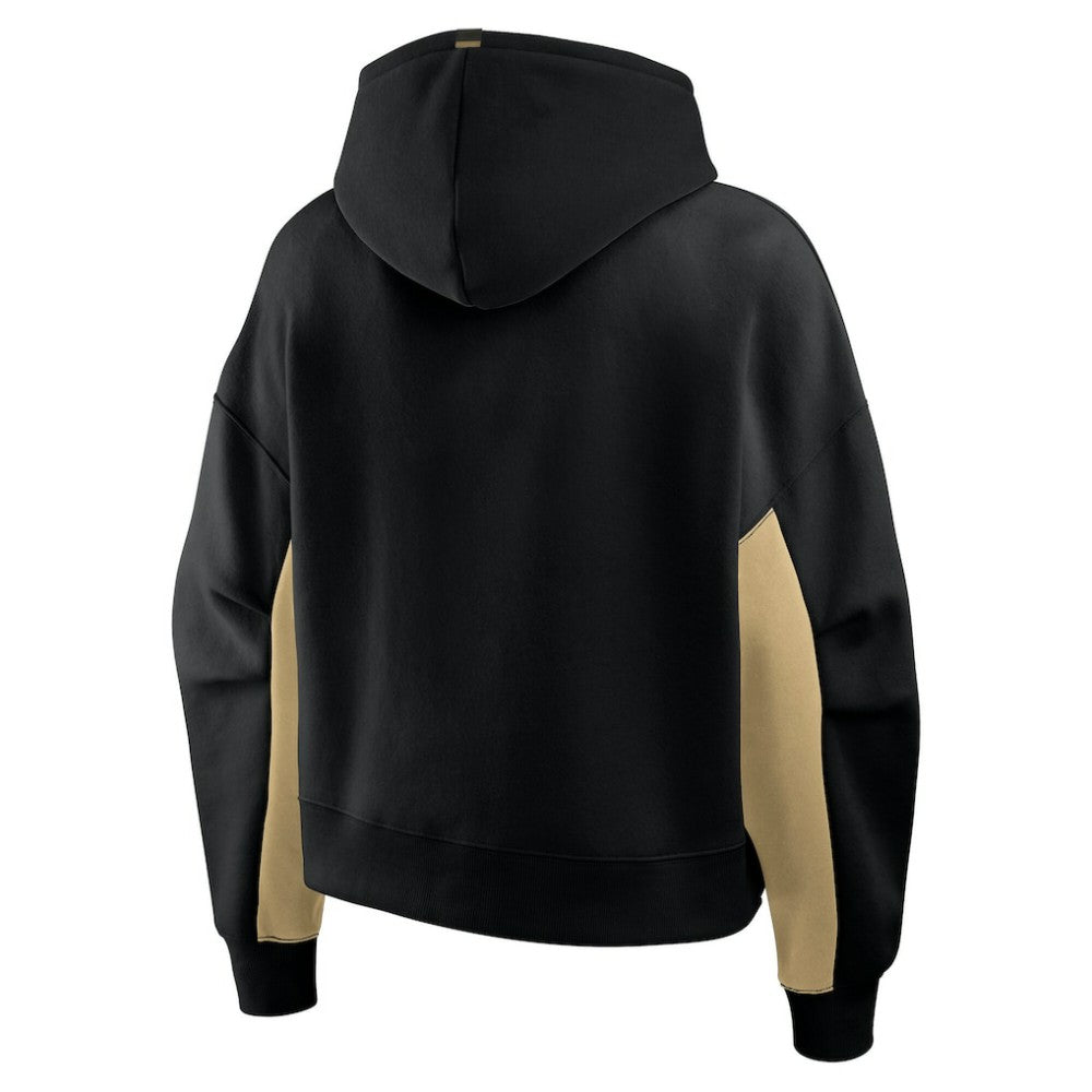 NHL Vegas Golden Knights Fanatics Women's Back Check Boxy Hoodie - Black