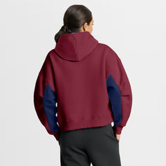 NHL Colorado Avalanche Fanatics Women's Back Check Boxy Hoodie - Burgundy