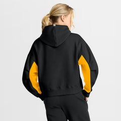 NHL Boston Bruins Fanatics Women's Back Check Boxy Hoodie - Black