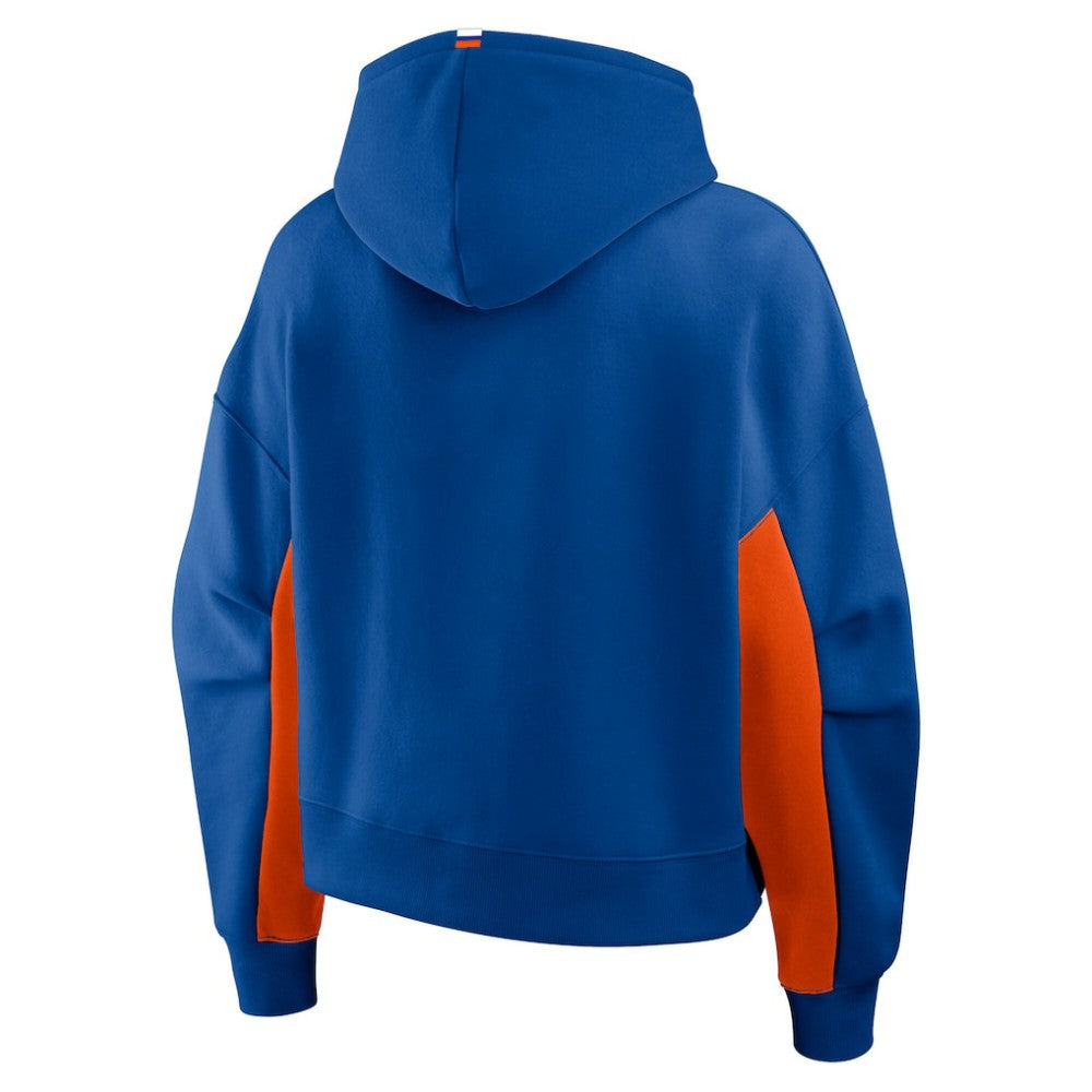 NHL New York Islanders Fanatics Women's Back Check Boxy Hoodie - Royal