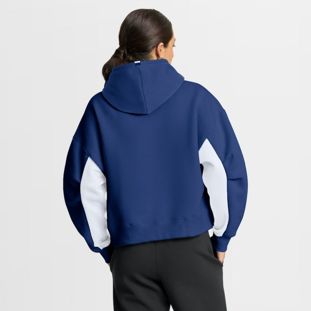 NHL Tampa Bay Lightning Fanatics Women's Back Check Boxy Hoodie - Blue