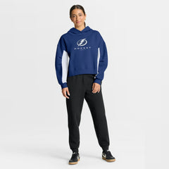 NHL Tampa Bay Lightning Fanatics Women's Back Check Boxy Hoodie - Blue