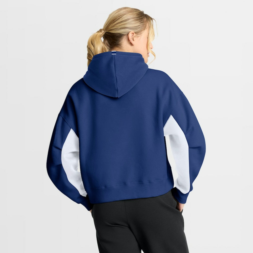 NHL Toronto Maple Leafs Fanatics Women's Back Check Boxy Hoodie - Blue