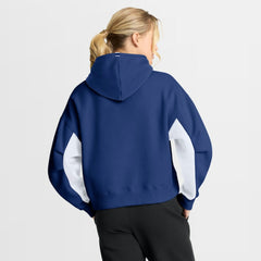 NHL Toronto Maple Leafs Fanatics Women's Back Check Boxy Hoodie - Blue