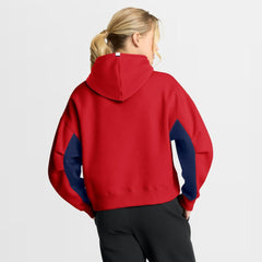 NHL Washington Capitals Fanatics Women's Back Check Boxy Hoodie - Red