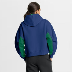 NHL Vancouver Canucks Fanatics Women's Back Check Boxy Hoodie - Blue
