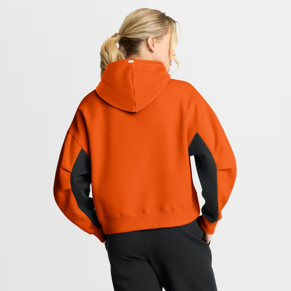 NHL Philadelphia Flyers Fanatics Women's Back Check Boxy Hoodie - Orange